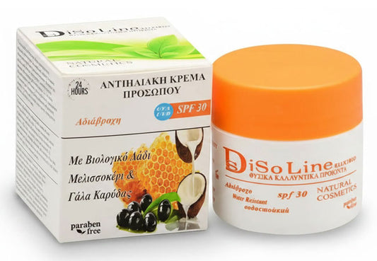 SPF 30 Face Sunscreen with Coconut Milk - Hydration & Protection