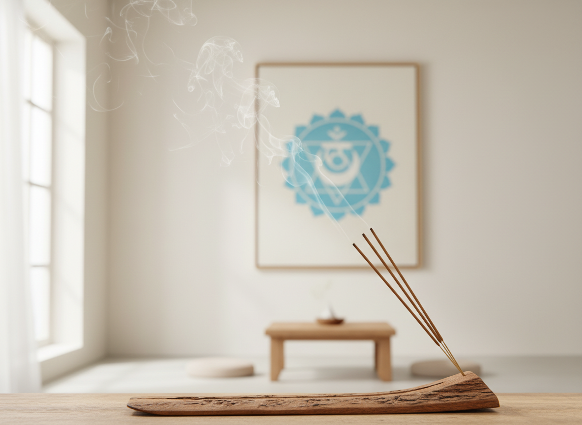 Throat Chakra incense wands blue chakra communication incense