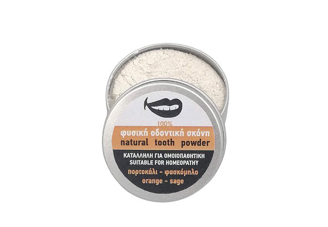 Orange - Sage Tooth Powder