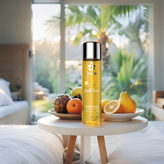 Fruity Love Massage Oil – Tropical Fruits & Honey for Irresistible Pleasure