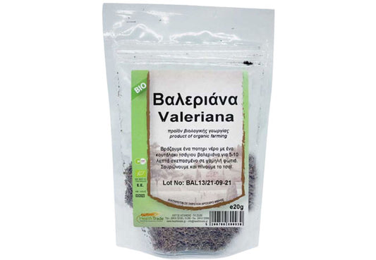 Organic Valerian Root – Natural Relaxant & Sleep Aid by Health Trade