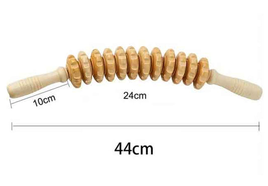 Wood Therapy Roller – Εργαλείο Μασάζ κατά της Κυτταρίτιδας