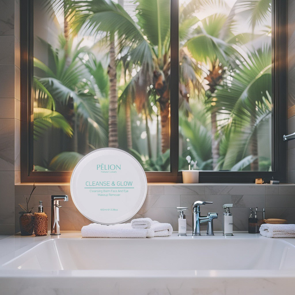 Cleanse & Glow P for Pelion – Natural Face Cleansing Balm with Coconut