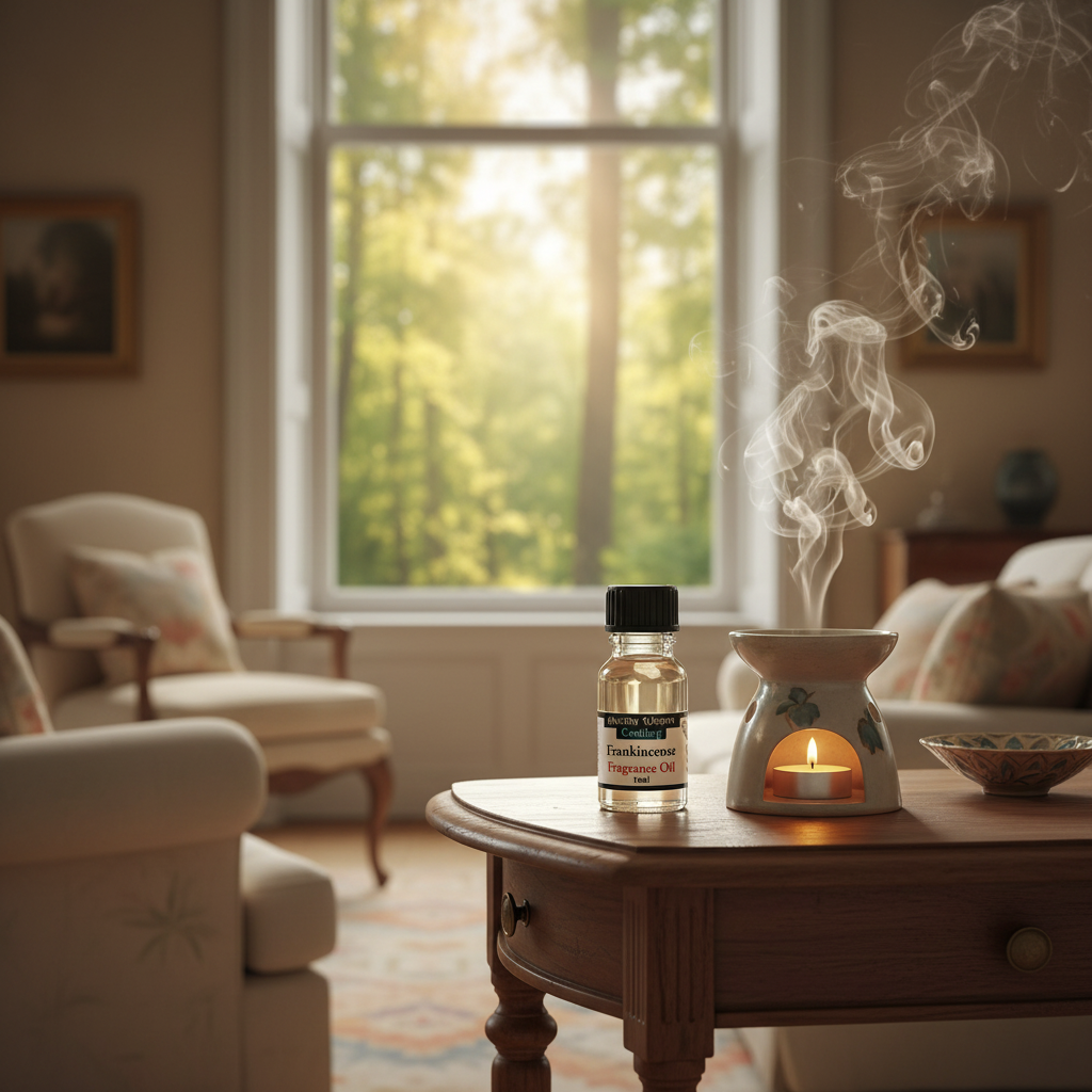 Frankincense room fragrance oil – Warm, earthy and calming scent