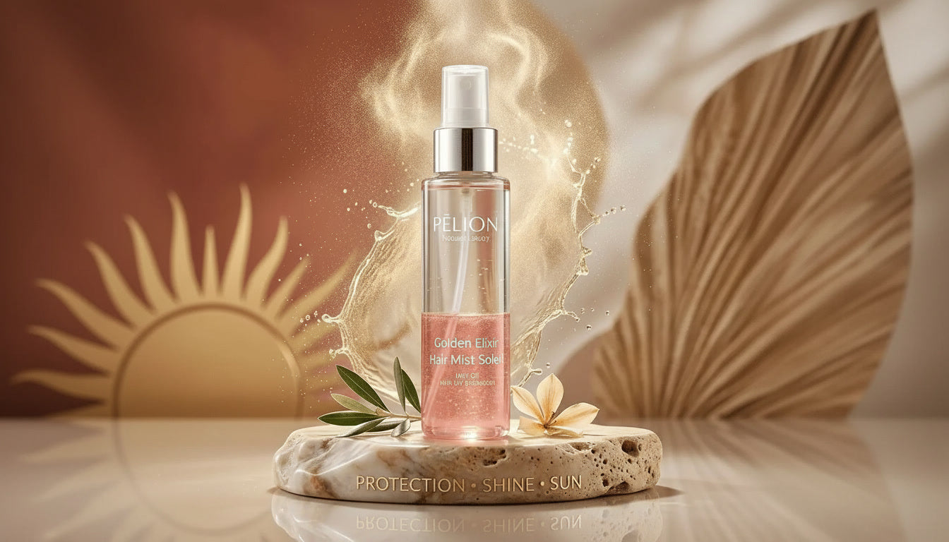 Hair Mist Soleil Golden Elixir with Baicapil and hyaluronic acid for hydrated hair