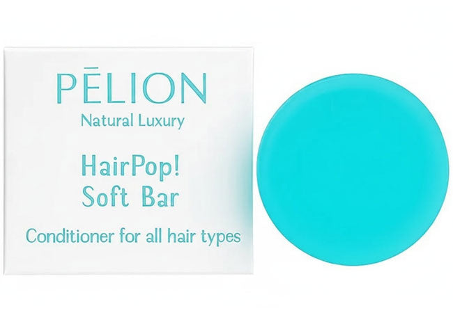 HairPop Soft Bar Conditioner natural solid conditioner with shea, cocoa, argan oil and aloe