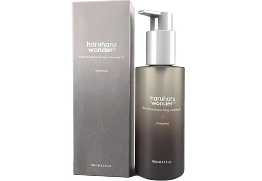 Haruharu Wonder Black Rice Cleansing Oil – Natural cleansing oil with black rice, jojoba & Vitamin E