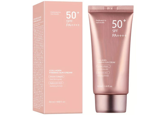 Collagen Firming Sun Cream - Αντηλιακό με Κολλαγόνο σε Φυσικό Τόνο Δέρματος - OiloHerb