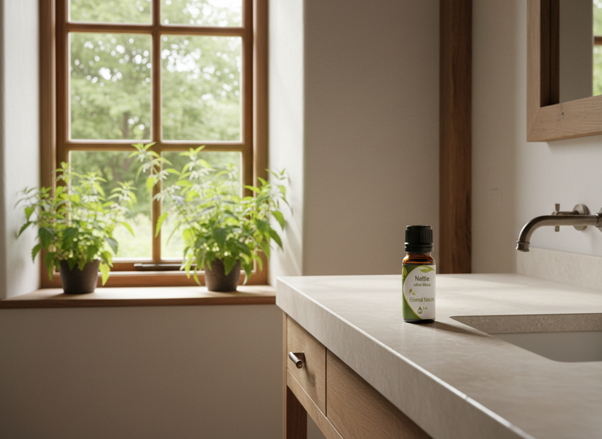 Nettle extract - natural botanical ingredient for skin and hair care