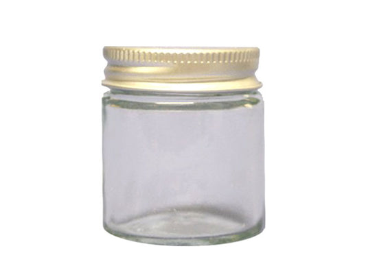 Glass transparent container